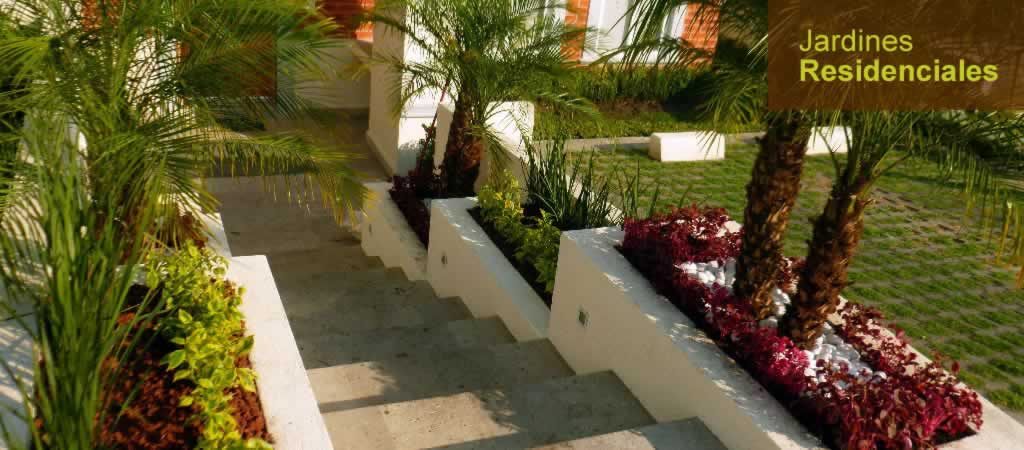 jardines residenciales